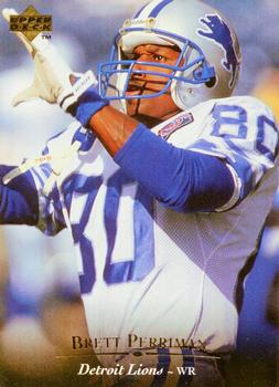 Brett Perriman Detroit Lions 1995 Upper Deck NFL #262